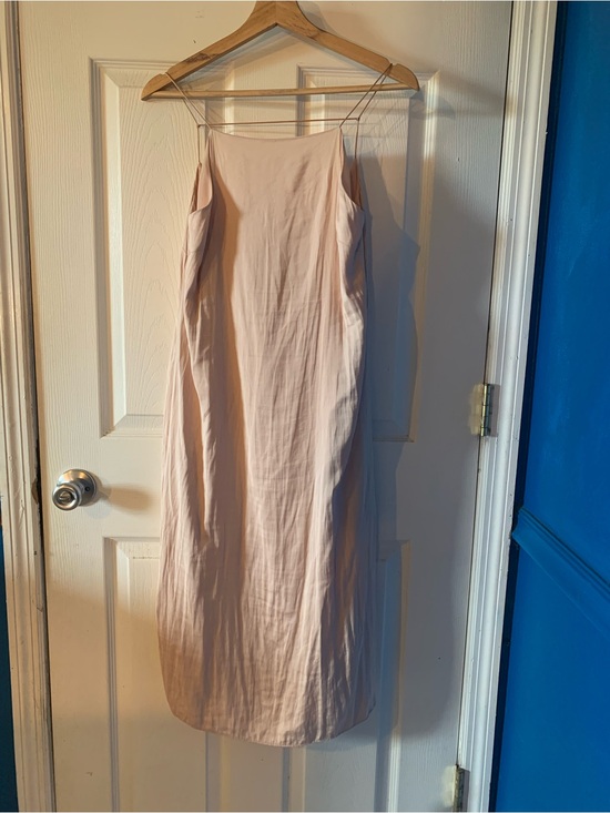 Zara Dresses & Skirts - Zara Blush Pink Slip Dress - Spaghetti Straps